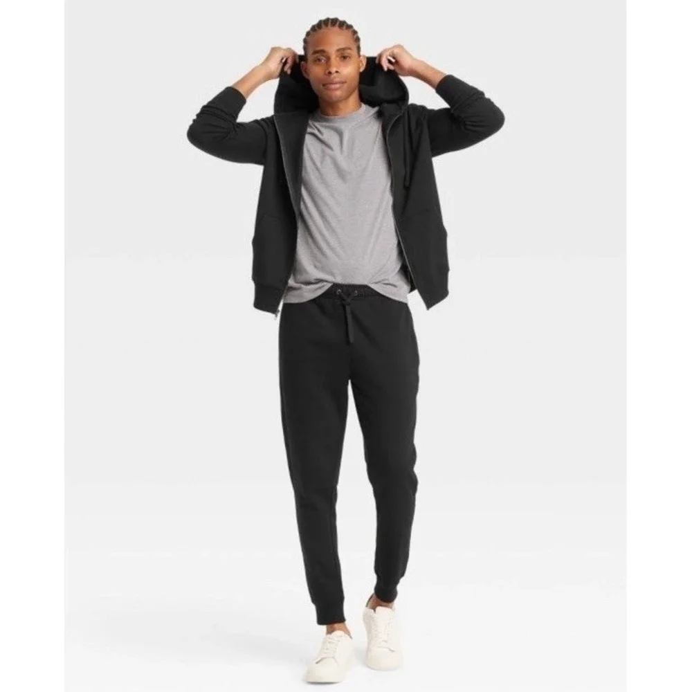 Goodfellow & Co The Every Wear Fleece Jogger Pants Black‎ XL